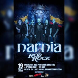 Narnia + Rob Rock En Bogota